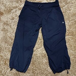 Lululemon Athletica Navy Capris